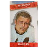 Lot Of 8 1968 Topps NFL Stand Up Cards