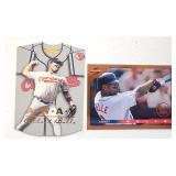 Two 1990s Albert Belle 90s Insert Cards