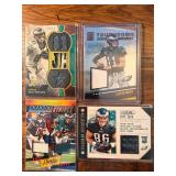 Philadelphia Eagles Patch lot of 4- RC, #ï¿½d, prizm