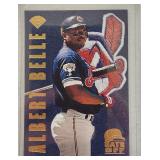 1996 Leaf Hats Off Albert Belle 01/5000