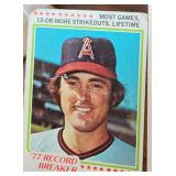 12 70s-80s Nolan Ryan Cards
