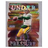 1999 Fleer Tradition Brett Favre Under Preasure