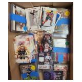 Box Full Of 90s-00s Mixed Sports Cards Some Autos