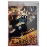 1996 Pinnacle 15 Card On The Line NFL Insert Set