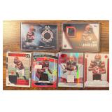 Cleveland Browns Patch lot of 6- #d, RC, Prizm