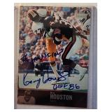 1997 UD Legends Auto Card Ken Houston