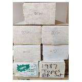7 1987 MLB Sets Topps & Donruss