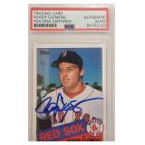 Signed 1985 Roger Clemons RC PSA Authentic