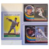 3 1991 Fleer All Star Cards Sandberg/Ryan/Henderso