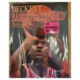 April 1990 1st Beckett Basketball Issue MJ On Cove