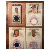MLB Stars Memorabilia lot of 4