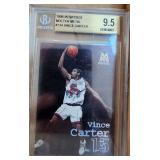 98/99 Skybox Mol Ten Metal Vince Carter RC BGS 9.5
