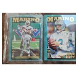 Two Jumbo Commemorative Marino Cards TDs/YDS