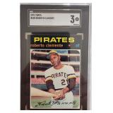 1971 Topps Roberto Clemente SGC 3