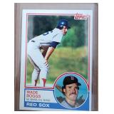 1983 Topps Wade Boggs Rookie Card #498