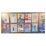 College Draft Pics Auto lot of 12