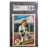 1984 Topps John Elway RC #63 SGC 7.5