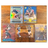 NFL Stars #ï¿½d lot of 5- Clear Vision, RC, Prizm