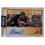 2024 Panini Orange Prizm Rome Odunze RC Auto