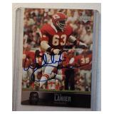 1997 UD Legends Auto Card  Willie Lainer