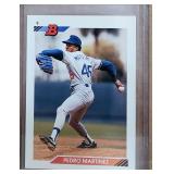 1992 Bowman Pedro Martinez Los Angeles Dodgers RC