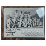 VTG Signed Browns Photo By Dante Lavelli COA HOF