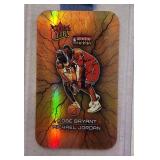 03 Fleer Jordan/Bryant Gold Refractor Tobacco Card