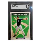 1993 Topps Derek Jeter RC SGC 8