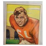 1950 Bowman Gail Bruce #34 Football Card
