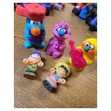 Vintage Sesame Street Figure Toy Lot