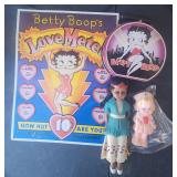 Mixed VTG Lot Betty Boop & 2 Dolls