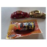 3 VTG Bill Elliott & Petty Die Cast Cars one NIB