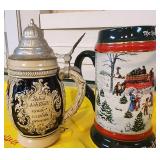 Two VTG Beer Steins