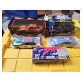 Lot of 5 VTG Die Cast Nas Cars 3 are NIB