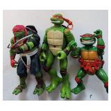 3 VTG Teenage Mutant Ninja Turtle Figures