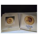 2 Hummel Annual Plates 1982 & 1985 w/ Boxes