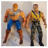 He Man & Terminator Action Figures Lot 2