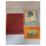 3 Vintage Children's Books: 1940 Mother Goose