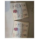 1990 HOF Enshrinees Ceramic Tile Plaques