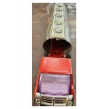 Vintage Buddy L Texaco Tanker Truck Pressed Steel