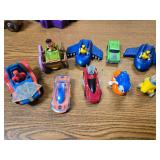Mixed Character Toy Cars & Vehicles Lot