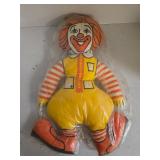 Vintage Ronald McDonald Plush Doll