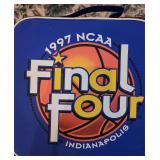 Lot Of 3 VTG Browns Gear & 1997 Final 4 Seat Cushi