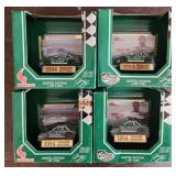 4 VTG NIB Skoal Racing Die Cast Cars