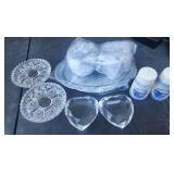 Mixed VTG Glassware Pieces