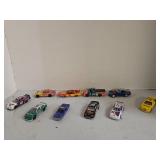 10 Vintage Die Cast NASCAR & Race Cars