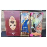 3 1990s Barbies All NIB Sealed