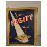 1939 Parker Brothers Pegity Game