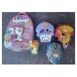 Toy Lot Funkeys Sealed + Mask Figures Lot