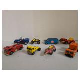 Vintage Die Cast Cars & Trucks Toy Lot